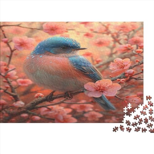 Puzzle 500 Teile Erwachsene Beautiful Bird Puzzles Für Erwachsene Lernspiel Herausforderungsspielzeug 500-teilige Puzzles Für Erwachsene Kinder 500pcs (52x38cm) von YUXINYUE