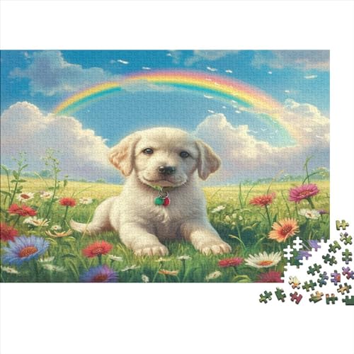 Puzzle 500 Teile Erwachsene Cute Puppy Puzzles Für Erwachsene Lernspiel Herausforderungsspielzeug 500-teilige Puzzles Für Erwachsene Kinder 500pcs (52x38cm) von YUXINYUE