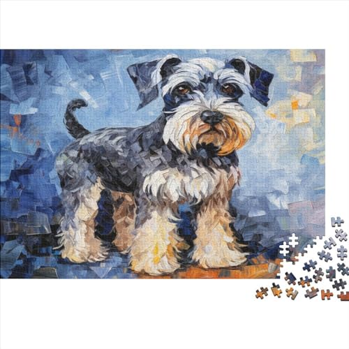 Puzzles Für Erwachsene 500 Teile Sherpa Terrier Puzzle Für Familienspielzeugspiel Holzpuzzle Family Time Brain Challenge 500pcs (52x38cm) von YUXINYUE