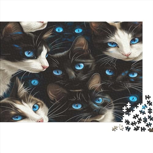 Puzzles Für Kinder300 Teile Karikatur Puzzle DIY Ragdoll Cat Puzzle 300 Teile Klassische Puzzles Spielzeug Familienspaß Jigsaw Board 300pcs (40x28cm) von YUXINYUE