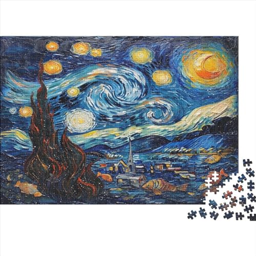 Sea of Stars – Puzzle 1000 Teile Ab 12 Jahren, Buntes Erwachsenenpuzzle Mit Kräftigen Farben, Geschicklichkeitsspiel Für Die Ganze Familie, Schöne Geschenkidee 1000pcs (75x50cm) von YUXINYUE