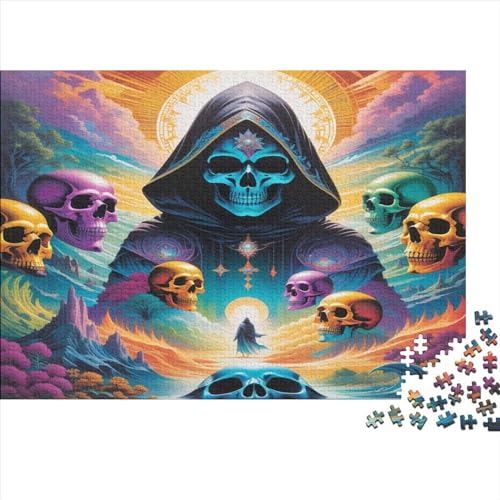Sin Ghost Puzzle 300 Teile Classic Puzzle DIY Kit Holzspielzeug Unique Gift Home Decor 300pcs (40x28cm) von YUXINYUE