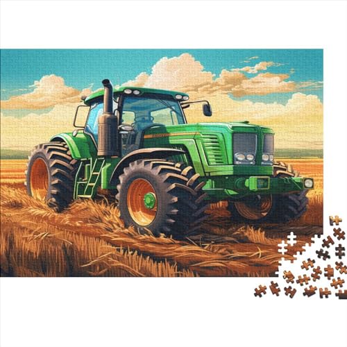 Tractor – Puzzle 300 Teile Ab 12 Jahren, Buntes Erwachsenenpuzzle Mit Kräftigen Farben, Geschicklichkeitsspiel Für Die Ganze Familie, Schöne Geschenkidee 300pcs (40x28cm) von YUXINYUE