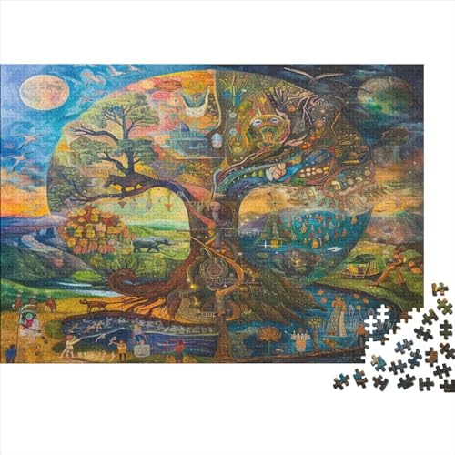 Tree of Life 1000 Teile Puzzle Geeignet Für Erwachsene Und Kinder Ab 12 Jahren 1000pcs (75x50cm) von YUXINYUE