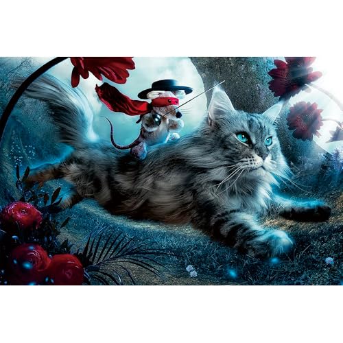Puzzle für Erwachsene, 1000 Teile, schwierige und schwierige Puzzles für Erwachsene, Spielzeug zum Dekorieren von Geburtstagsfeiern und Geschenke für die Familie. von YUXU