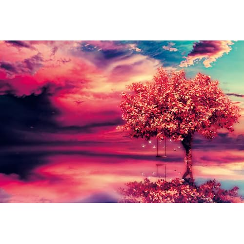 Puzzle für Erwachsene, 1000 Teile, schwierige und schwierige Puzzles für Erwachsene, Spielzeug zum Dekorieren von Geburtstagsfeiern und Geschenke für die Familie. von YUXU