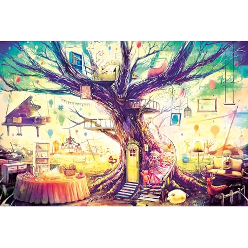 Puzzle für Erwachsene, 1000 Teile, stimulierendes Puzzle für Erwachsene, lustige Spiele für die Familie (38 x 26 cm) von YUXU