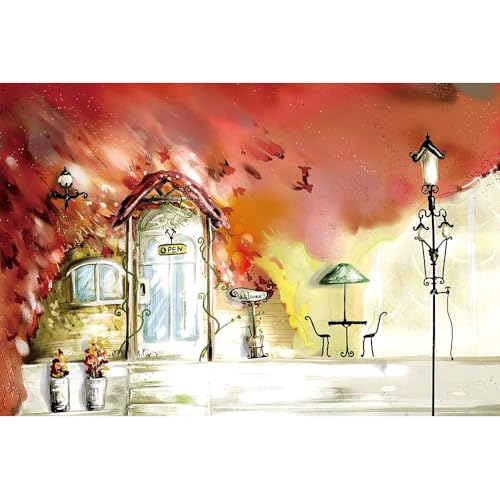 Puzzle für Erwachsene, 1000 Teile, stimulierendes Puzzle für Erwachsene, lustige Spiele für die Familie (38 x 26 cm) von YUXU