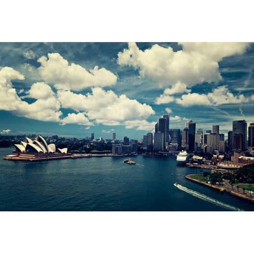 Puzzle für Erwachsene, 1000 Teile, stimulierendes Puzzle für Erwachsene, lustige Spiele für die Familie (38 x 26 cm) von YUXU