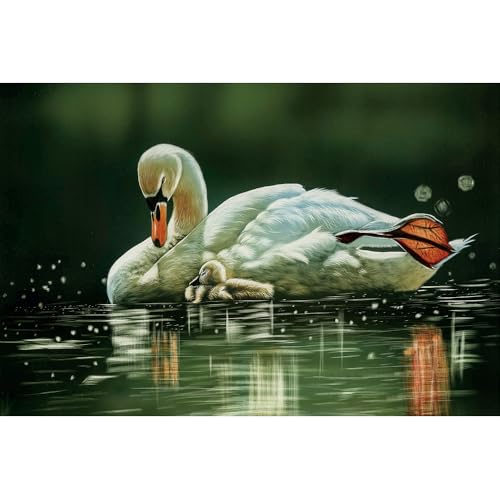 Puzzle für Erwachsene, 1000 Teile, stimulierendes Puzzle für Erwachsene, lustige Spiele für die Familie (52 x 38 cm) von YUXU