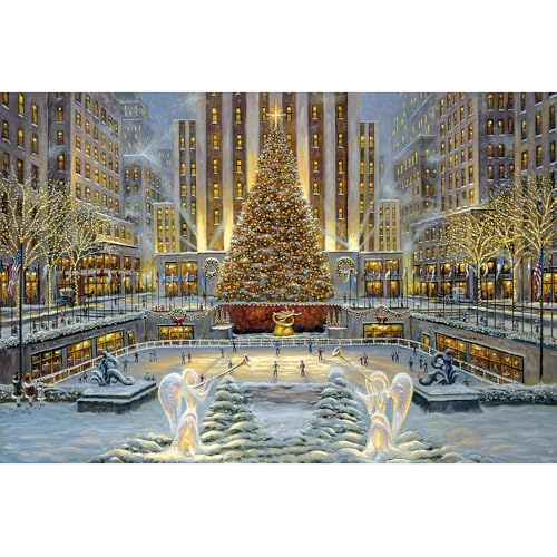 Puzzle für Erwachsene, 1000 Teile, stimulierendes Puzzle für Erwachsene, lustige Spiele für die Familie (70 x 50 cm) von YUXU