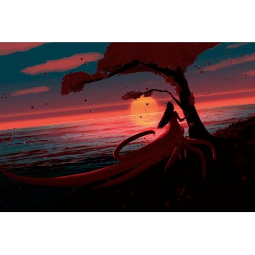 Puzzle für Erwachsene, 1000 Teile, stimulierendes Puzzle für Erwachsene, lustige Spiele für die Familie (70 x 50 cm) von YUXU