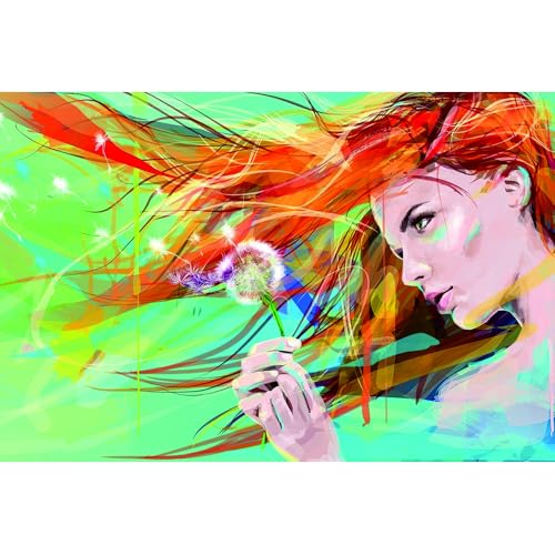 Puzzle für Erwachsene, 1000 Teile, stimulierendes Puzzle für Erwachsene, lustige Spiele für die Familie (70 x 50 cm) von YUXU