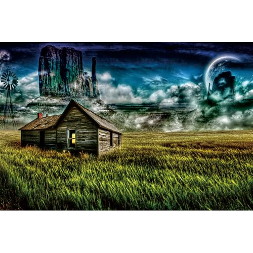 Puzzle für Erwachsene, 1000 Teile, stimulierendes Puzzle für Erwachsene, lustige Spiele für die Familie (70 x 50 cm) von YUXU