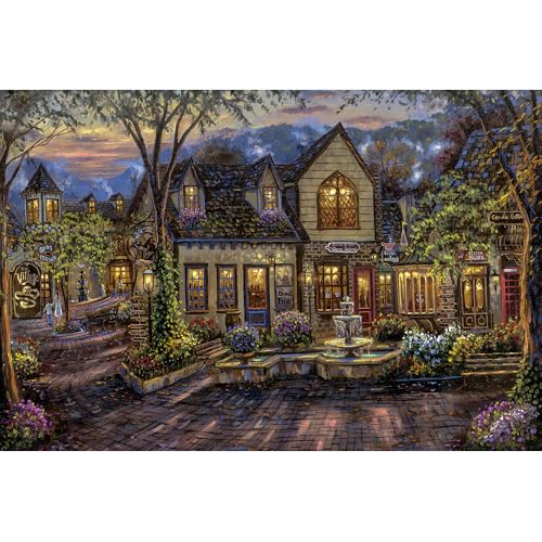 Puzzle für Erwachsene, 1000 Teile, stimulierendes Puzzle für Erwachsene, lustige Spiele für die Familie (70 x 50 cm) von YUXU