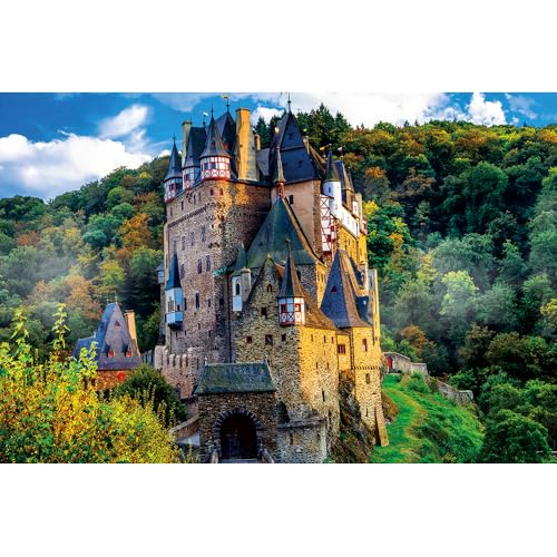 Puzzle für Erwachsene, 1000 Teile, stimulierendes Puzzle für Erwachsene, lustige Spiele für die Familie (70 x 50 cm) von YUXU