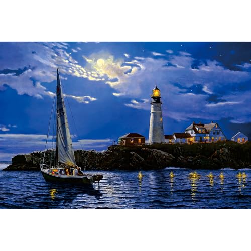 Puzzles für Erwachsene, 2000 Teile, Seelandschaft, städtische Landschaftstiere, Herausforderung, Puzzles für Erwachsene, geeignet für Heimdekoration und Geschenke. von YUXU