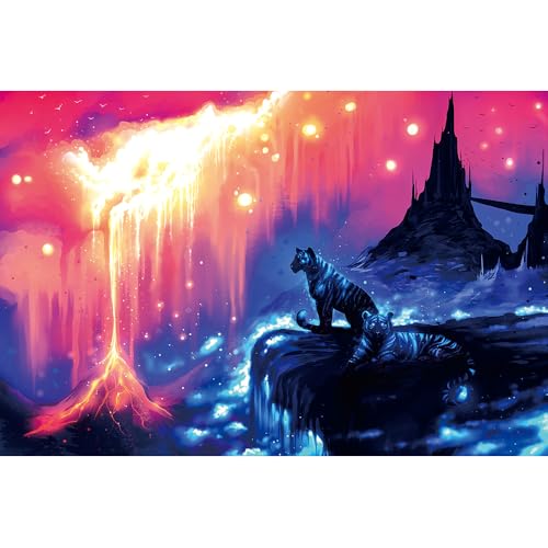 Puzzles für Erwachsene, 2000 Teile, Seelandschaft, städtische Landschaftstiere, Herausforderung, Puzzles für Erwachsene, geeignet für Heimdekoration und Geschenke. von YUXU