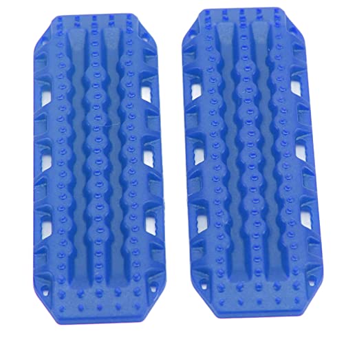 YUYTE 2 StückPlastic Recovery Ramps Board für SCX24 1/24Car, Orange (Blue) von YUYTE