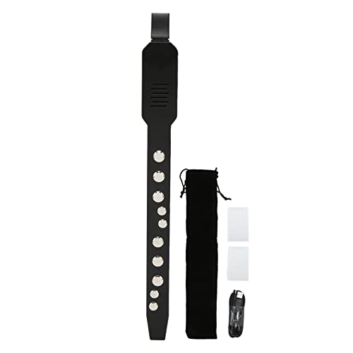 YUYTE Digital Windinstrument Elektronische Windinstrument Midi Windinstrument mit MIDI-Konnektivität 10 Töne Wieder Aufladbar Eingebaute HiFi-Lautsprecher für Phone (Black) von YUYTE