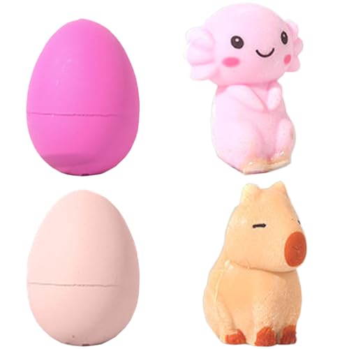YUZHEDM 2 Stück Überraschungsei, Adopt Me Egg, Surprise Spielzeug, Axolotl Plüschtier, Schlüpfende Axolotl Wasserschwein Spielfigur Überraschungsfarbe Ei zum ins Wasser Legen für Kinder 3-12+ YUZHEDM 2 Stück Überraschungsei, Adopt Me Egg, Surprise Spielzeug, Axolotl Plüschtier, Schlüpfende Axolotl Wasserschwein Spielfigur Überraschungsfarbe Ei zum ins Wasser Legen für Kinder 3-12+ von YUZHEDM