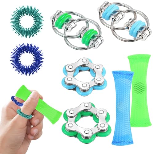 YUZHEDM 8 Stück Entlastet Druck Spielzeug Anti Stress spielzeuge, Fidget Toys adhs Spielzeug für Kinder Erwachsene Fidget Toys for ADHS YUZHEDM 8 Stück Entlastet Druck Spielzeug Anti Stress spielzeuge, Fidget Toys adhs Spielzeug für Kinder Erwachsene Fidget Toys for ADHS von YUZHEDM