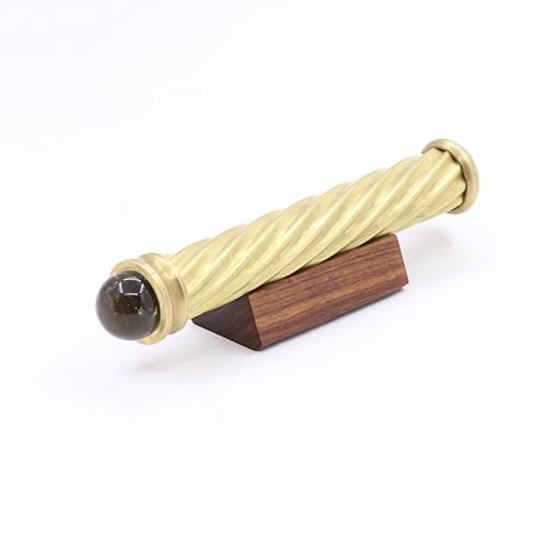 YVCrafts Vintage Messing Spirale Teleidoskop - Handgefertigtes Kaleidoskop mit Holzständer | Einzigartiges Geschenk für Ehemann, Abschlussfeier, Ruhestand oder Weihnachtstag YVCrafts Vintage Messing Spirale Teleidoskop - Handgefertigtes Kaleidoskop mit Holzständer | Einzigartiges Geschenk für Ehemann, Abschlussfeier, Ruhestand oder Weihnachtstag von YVCrafts
