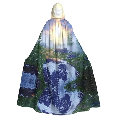 YVNKHKU Boreal Forest Fashion Kapuzenumhang - Stilvoller und vielseitiger Umhang für Halloween und mehr YVNKHKU Boreal Forest Fashion Kapuzenumhang - Stilvoller und vielseitiger Umhang für Halloween und mehr von YVNKHKU