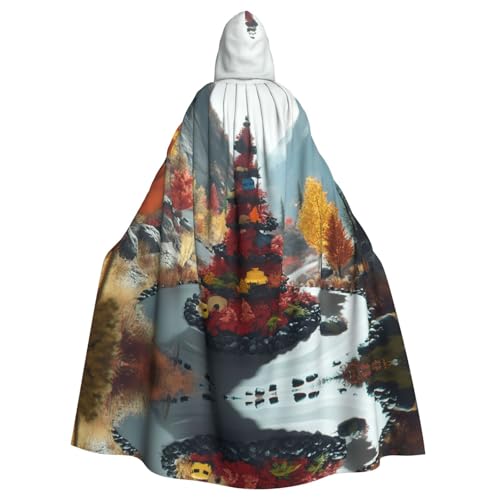 YVNKHKU Candy Forest Fashion Kapuzenumhang - Stilvoller und vielseitiger Umhang für Halloween und mehr YVNKHKU Candy Forest Fashion Kapuzenumhang - Stilvoller und vielseitiger Umhang für Halloween und mehr von YVNKHKU