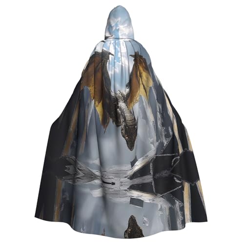 YVNKHKU Dragon Wings Fashion Kapuzenumhang - Stilvoller und vielseitiger Umhang für Halloween und mehr YVNKHKU Dragon Wings Fashion Kapuzenumhang - Stilvoller und vielseitiger Umhang für Halloween und mehr von YVNKHKU