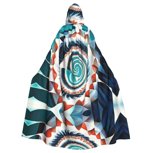 YVNKHKU Farbenfrohe biologische Formen in Op Art Fashion Kapuzenumhang – stilvoller und vielseitiger Umhang für Halloween und mehr YVNKHKU Farbenfrohe biologische Formen in Op Art Fashion Kapuzenumhang – stilvoller und vielseitiger Umhang für Halloween und mehr von YVNKHKU