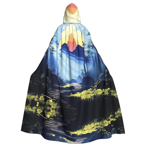 YVNKHKU Forest Landscape Fashion Kapuzenumhang - Stilvoller und vielseitiger Umhang für Halloween und mehr YVNKHKU Forest Landscape Fashion Kapuzenumhang - Stilvoller und vielseitiger Umhang für Halloween und mehr von YVNKHKU