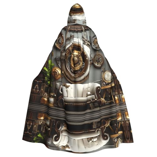 YVNKHKU Modischer Kapuzenumhang im Steampunk-Stil, 3D-Rendering, stilvoller und vielseitiger Umhang für Halloween und mehr YVNKHKU Modischer Kapuzenumhang im Steampunk-Stil, 3D-Rendering, stilvoller und vielseitiger Umhang für Halloween und mehr von YVNKHKU