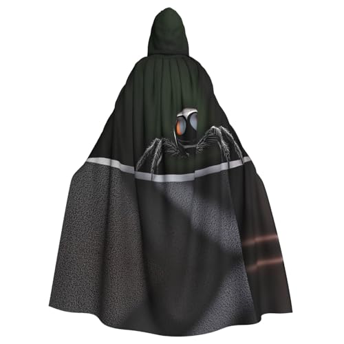 YVNKHKU Modischer Kapuzenumhang mit seltsamen Spinnen, stilvoller und vielseitiger Umhang für Halloween und mehr YVNKHKU Modischer Kapuzenumhang mit seltsamen Spinnen, stilvoller und vielseitiger Umhang für Halloween und mehr von YVNKHKU