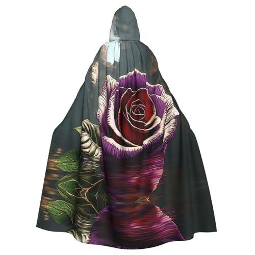 YVNKHKU Mysterious Water Giant Rose Fashion Kapuzenumhang - Stilvoller und vielseitiger Umhang für Halloween und mehr YVNKHKU Mysterious Water Giant Rose Fashion Kapuzenumhang - Stilvoller und vielseitiger Umhang für Halloween und mehr von YVNKHKU