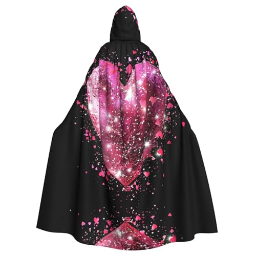 YVNKHKU Pink Romance Fashion Kapuzenumhang - Stilvoller und vielseitiger Umhang für Halloween und mehr YVNKHKU Pink Romance Fashion Kapuzenumhang - Stilvoller und vielseitiger Umhang für Halloween und mehr von YVNKHKU
