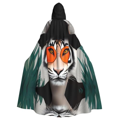 YVNKHKU Tiger People Fashion Kapuzenumhang - Stilvoller und vielseitiger Umhang für Halloween und mehr YVNKHKU Tiger People Fashion Kapuzenumhang - Stilvoller und vielseitiger Umhang für Halloween und mehr von YVNKHKU
