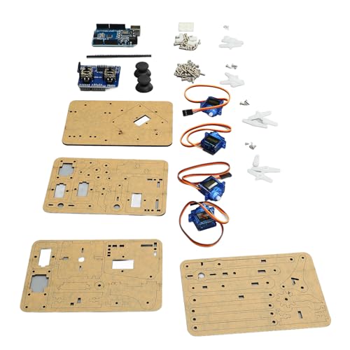 Smart-Roboter-Bausatz, MBot-Roboterarmklaue, 4DOF-Roboterarmsteuerung, STEM-Spielzeug, Kompatibel mit Robotics SNAM2000, Pi-Programmierung Zur Verbesserung von Fähigkeiten und Smart-Roboter-Bausatz, MBot-Roboterarmklaue, 4DOF-Roboterarmsteuerung, STEM-Spielzeug, Kompatibel mit Robotics SNAM2000, Pi-Programmierung Zur Verbesserung von Fähigkeiten und von YWBL-WH