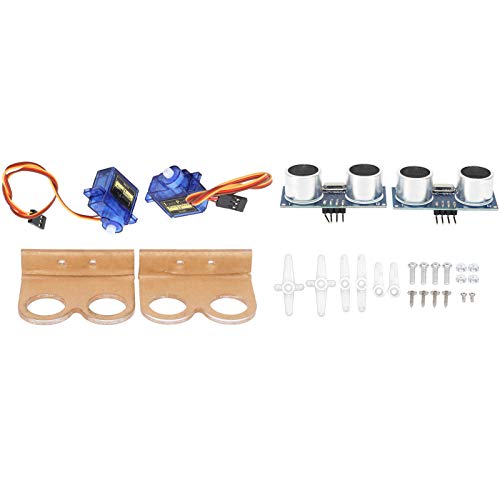YWBL-WH 2 Sets -Roboter -Car Kit Ultraschall Sensormodul + Lenkausrüstung + Montageklasse für Enthusiasten Projekte und Objektbereiche YWBL-WH 2 Sets -Roboter -Car Kit Ultraschall Sensormodul + Lenkausrüstung + Montageklasse für Enthusiasten Projekte und Objektbereiche von YWBL-WH