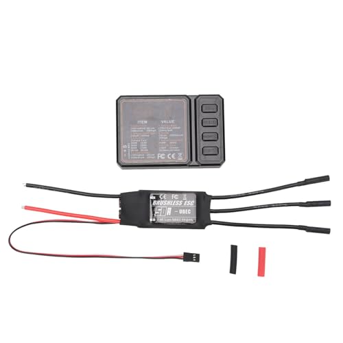 YWBL-WH 50A RC Electric Speed Controller mit Programmierbarer Karte, Bürstenloser ESC für Modellflugzeuge, um eine Schnelle Gasreaktion und Lineare Geschwindigkeitsregelung zu YWBL-WH 50A RC Electric Speed Controller mit Programmierbarer Karte, Bürstenloser ESC für Modellflugzeuge, um eine Schnelle Gasreaktion und Lineare Geschwindigkeitsregelung zu von YWBL-WH