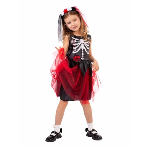 Halloween Kostüm Herren Skelettkostüm für Kinder, der Toten, mexikanischer Stil, Halloween, Cosplay Outfit, Gothic Knochen Design, Bühnenauftritt, Party Bekleidung Vegeta Kostüm Cosplay ( Red, S) Halloween Kostüm Herren Skelettkostüm für Kinder, der Toten, mexikanischer Stil, Halloween, Cosplay Outfit, Gothic Knochen Design, Bühnenauftritt, Party Bekleidung Vegeta Kostüm Cosplay ( Red, S) von YWBleked