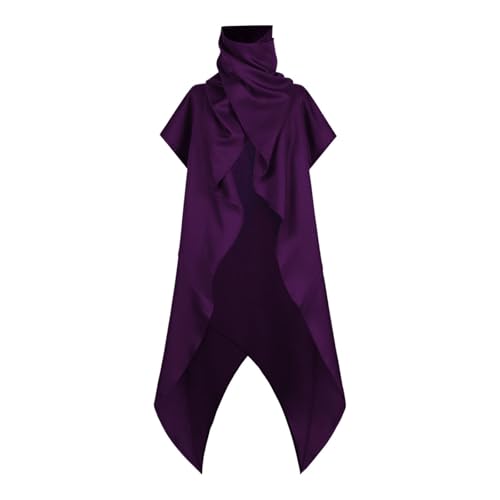 YWBleked Halloween Costum Elegantes Hofkleid im Cosplay-Kostümstil mit Schal für Halloween-Partys Halloween Kinder Cosplay Kostüm Superheld So Tun, Als Würden Sie Spielen Spandex-Anzug (Purple, L) YWBleked Halloween Costum Elegantes Hofkleid im Cosplay-Kostümstil mit Schal für Halloween-Partys Halloween Kinder Cosplay Kostüm Superheld So Tun, Als Würden Sie Spielen Spandex-Anzug (Purple, L) von YWBleked