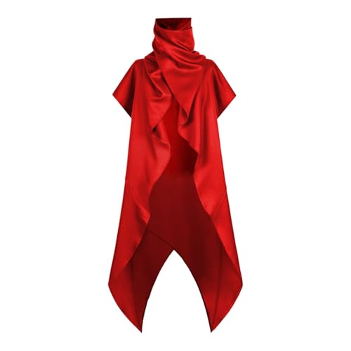 YWBleked Halloween Costum Elegantes Hofkleid im Cosplay-Kostümstil mit Schal für Halloween-Partys Halloween Kinder Cosplay Kostüm Superheld So Tun, Als Würden Sie Spielen Spandex-Anzug (Red, S) von YWBleked
