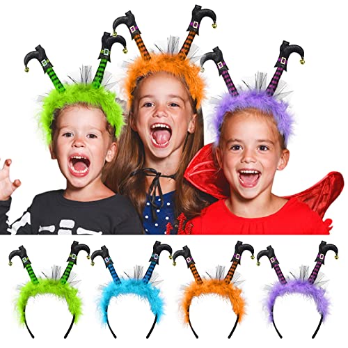 YWBleked Halloween Dekoration Kinder Halloween-Haarband Halloween-Dekorationen Halloween-Parodie-Haarband Halloween Grusel Deko Rosa Partydekorationen Für Frauen (A, One Size) von YWBleked