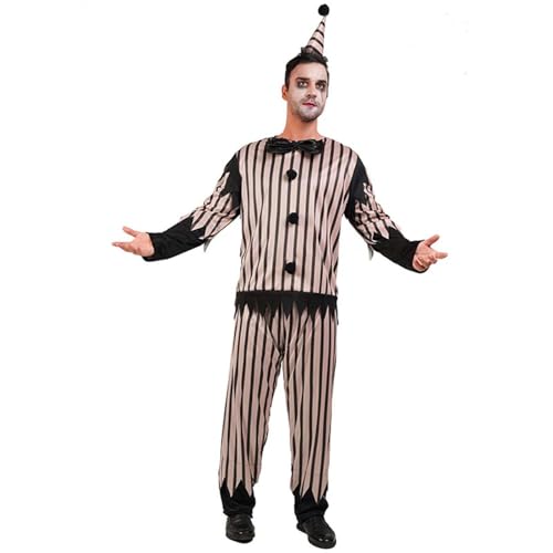 YWBleked Halloween Herren Halloween Kostüm: EIN Partykostüm für Erwachsene, Rollenspiel, Bühnenauftritt Wikinger Cosplay Kostüm Für Frauen (Black, S) von YWBleked