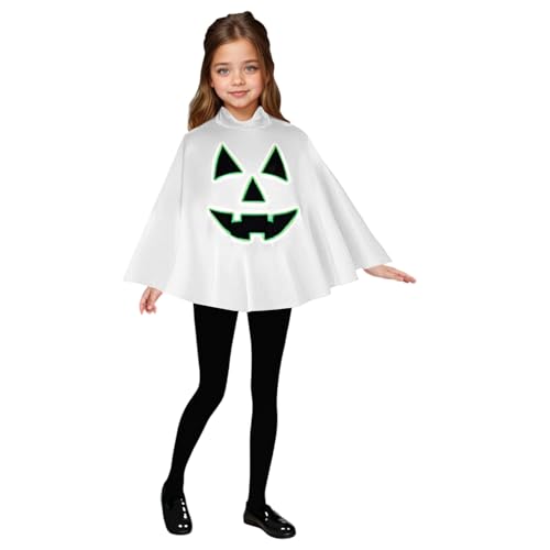 YWBleked Halloween-Kostüm Cosplay-Kostüme für Halloween Elegante Outfits im Hofstil für Partys Design Perfekt festliche Feiern Einzigartige Halloween-Kostümideen Männer und (White, 110) von YWBleked