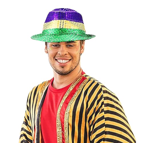 YWBleked Halloween Kostume Herren Karneval funkelnder dreifarbiger Farbblockhut Festival Features Bequemer Modehut Ouma Kokichi Cosplay Kostüm Weiß (Purple, One Size) von YWBleked