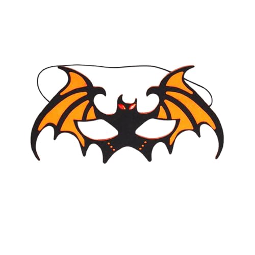 YWBleked Halloween Masken HorrorSpielzeug für Halloween-Dekorationen. Lustiges Spielzubehör für drinnen und draußen. Kinder ab 8 Jahren. Kunststoffdesign mit Staubdicht Mund Nasen (B, One Size) von YWBleked