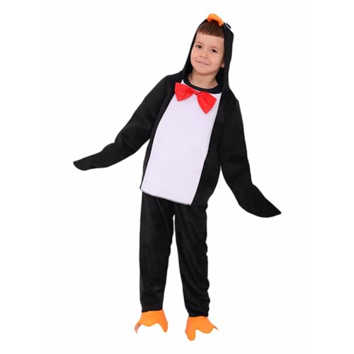 YWBleked Kleid Mittelalter Damen Entzückendes Pinguinkostüm für Kinder Anziehpartys und alltägliches Spielen Kaede Akamatsu Cosplay Kostüm (Black, M) von YWBleked