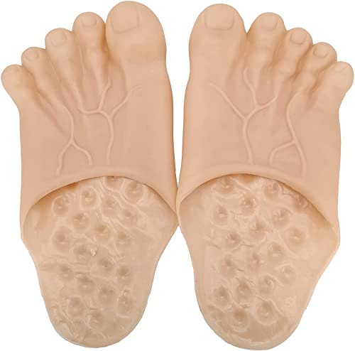 Riesige nackte Füße Fuß Hausschuhe Halloween Cosplay Big Foot Hausschuhe Schuhe Halloween Kostüm Party Cosplay Requisiten Riesen Füße Thema Verkleidung Festival Weihnachten Lustiges Kostüm Maskerade Riesige nackte Füße Fuß Hausschuhe Halloween Cosplay Big Foot Hausschuhe Schuhe Halloween Kostüm Party Cosplay Requisiten Riesen Füße Thema Verkleidung Festival Weihnachten Lustiges Kostüm Maskerade von YWINETO